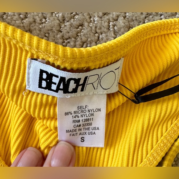 Beach Riot Yellow Bikini Bottom - Picture 2 of 3